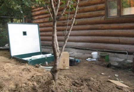 Монтаж септика под ключ