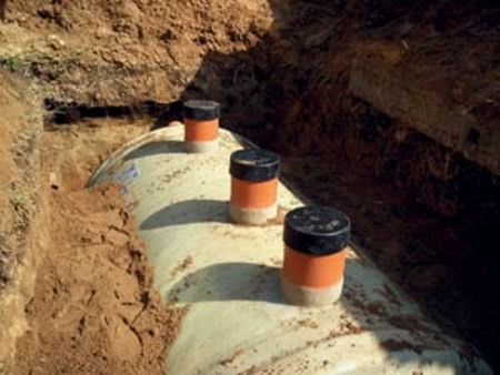 Как закопать септик