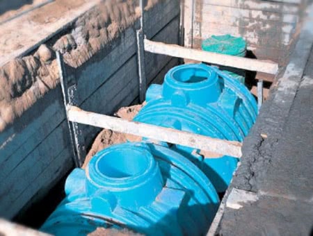 Ремонт пластиковых септиков