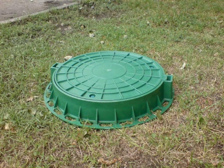 Круглый пластиковый люк Круглый пластиковый люк