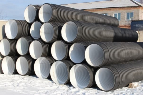 Наружные гофрированные трубы