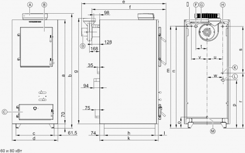 Твердотопливный котел своими руками - чертежи 3