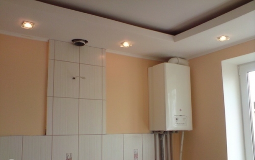 Как можно спрятать газовый котел на кухне – фото и варианты 8